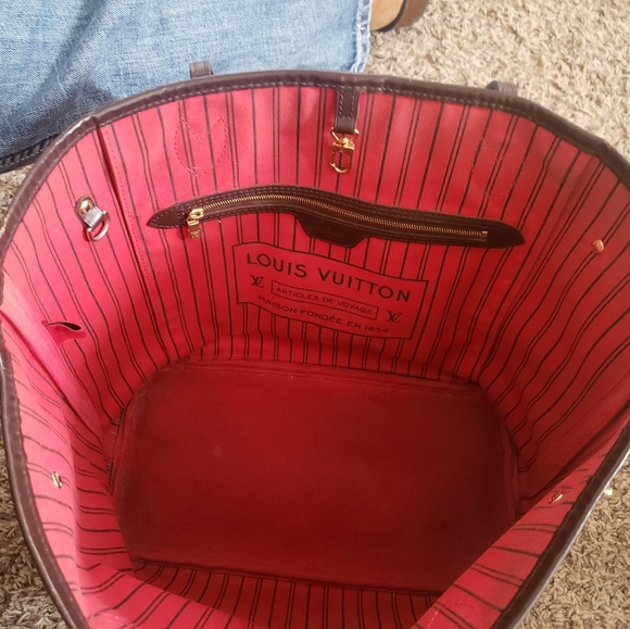 L.V. Neverfull MM Damier Ebene - Picture 6 of 16